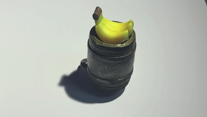 Barrel with Banana - Product image