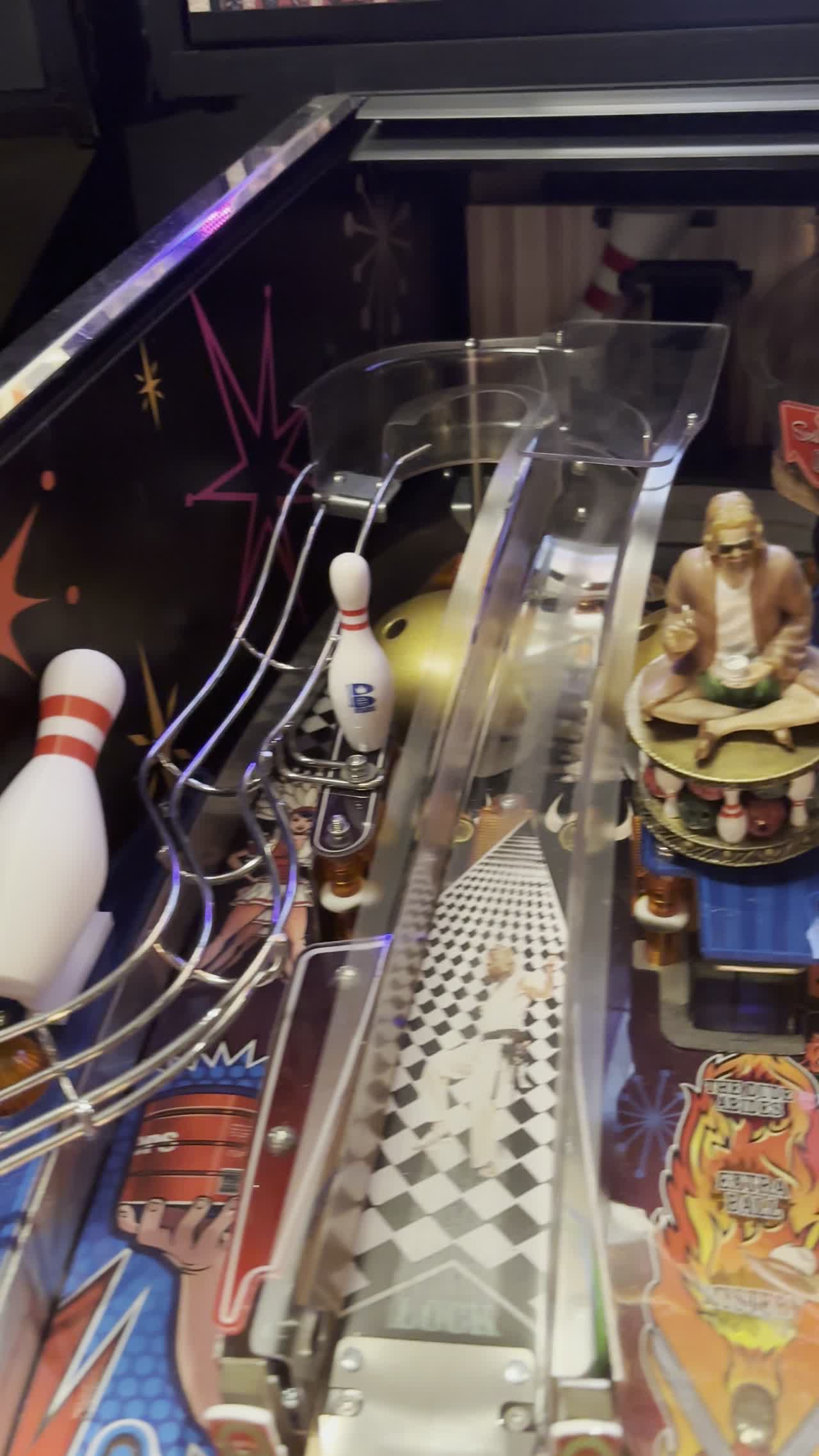 The Big Lebowski - TBL Pinball Mod - Bowling Pins (Set of three pins) — Watch the full demo video